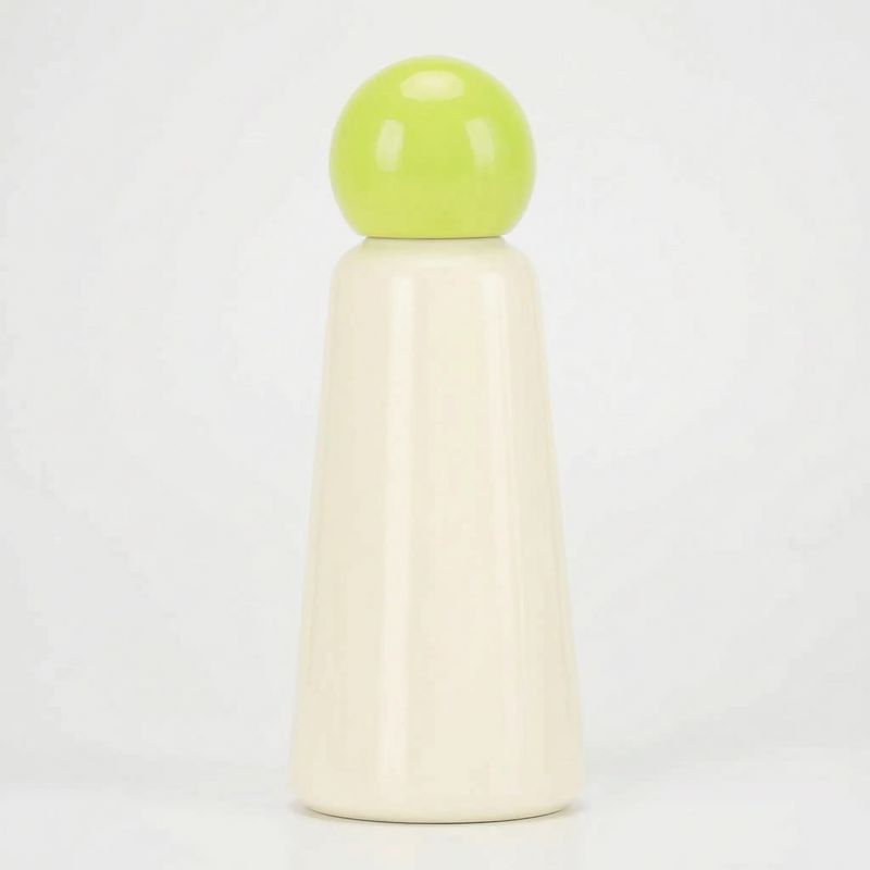 Vacuum-Insulated Reusable Water Bottle with Round Screw Cap