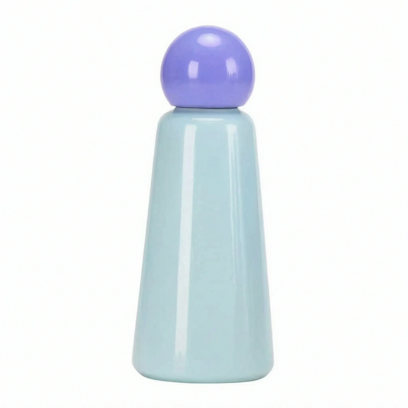 Vacuum-Insulated Reusable Water Bottle with Round Screw Cap