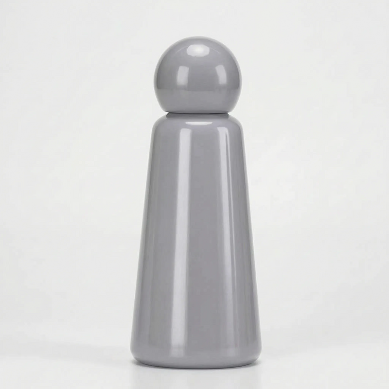 Vacuum-Insulated Reusable Water Bottle with Round Screw Cap