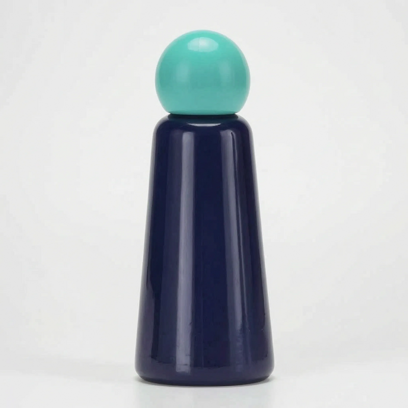 Vacuum-Insulated Reusable Water Bottle with Round Screw Cap