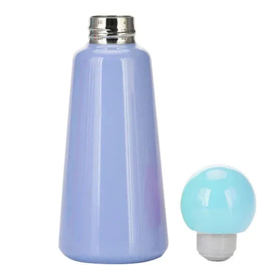 Vacuum-Insulated Reusable Water Bottle with Round Screw Cap