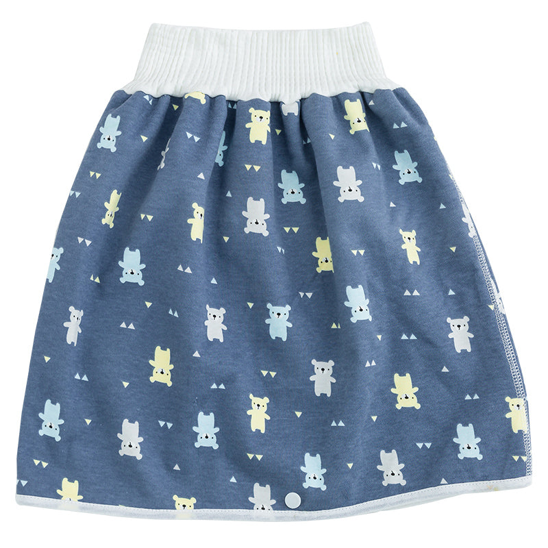 Reusable Toddler Potty-Training Shorts and Skirts with Stretch Waist