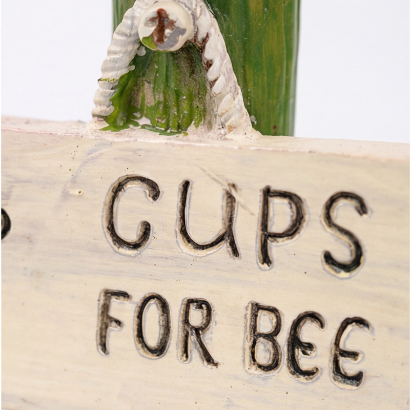 Flower-Shaped Bee & Butterfly Watering Garden Stake