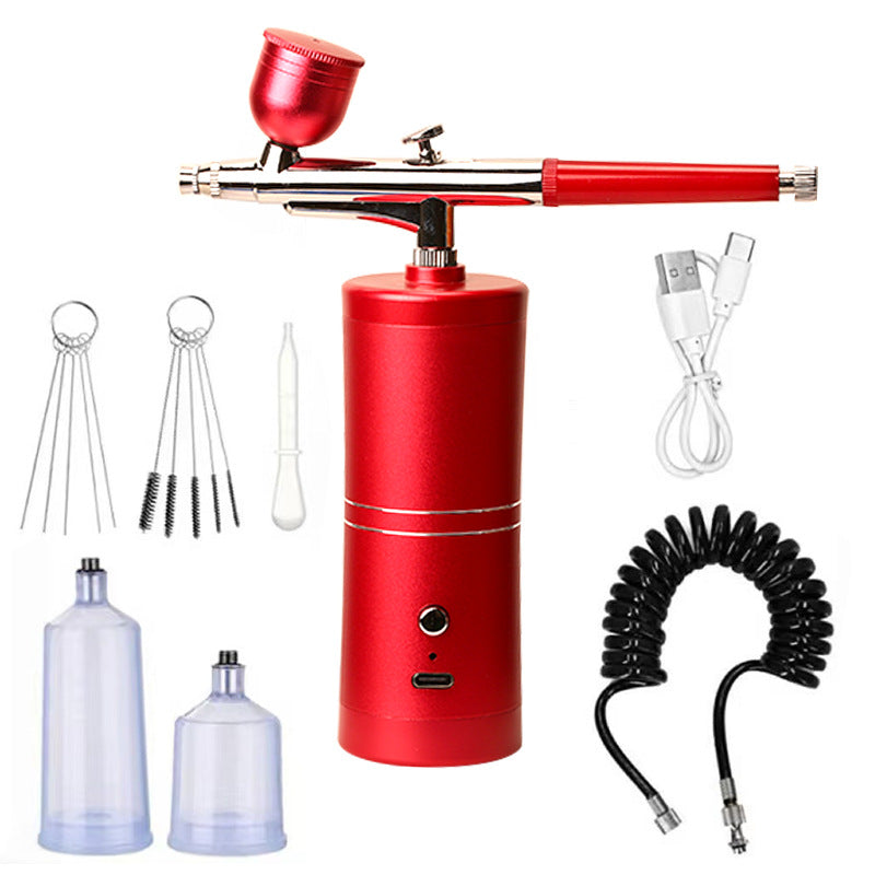 Cordless Airbrush Kit with Adjustable Spray Pressure