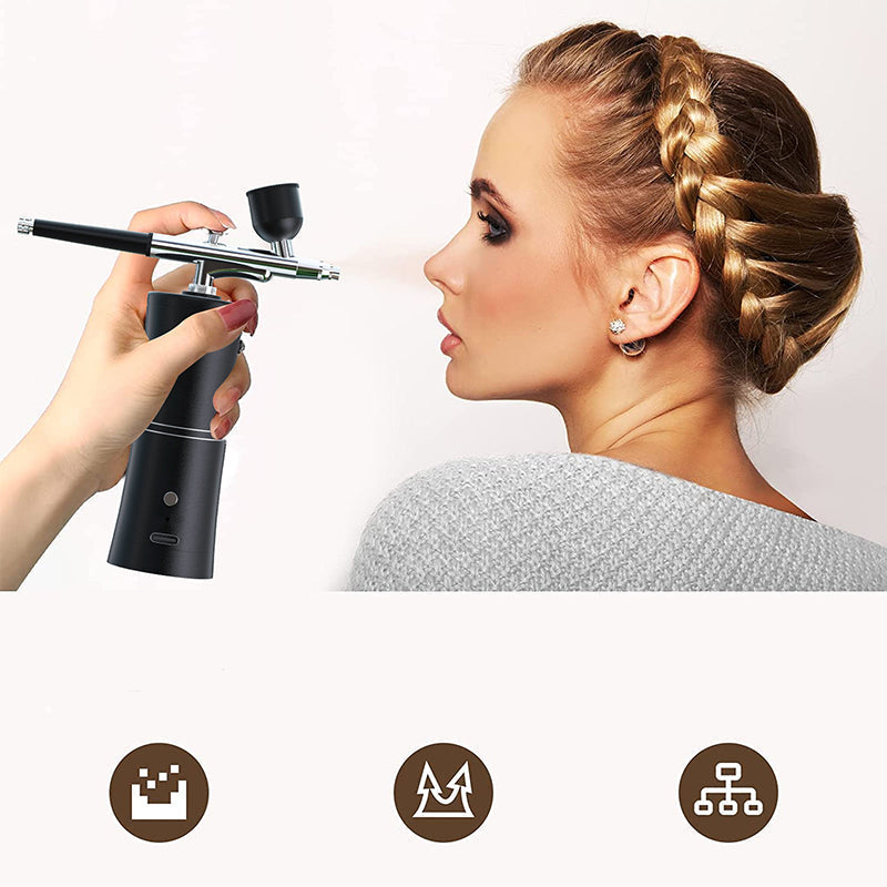 Cordless Airbrush Kit with Adjustable Spray Pressure