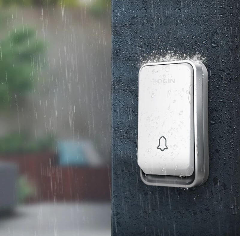 Battery-Free Wireless Doorbell with Kinetic Button