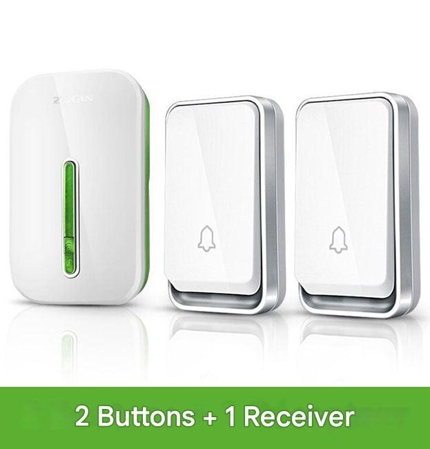 Battery-Free Wireless Doorbell with Kinetic Button