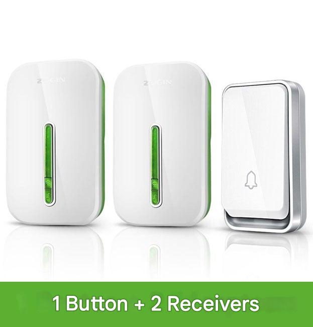 Battery-Free Wireless Doorbell with Kinetic Button