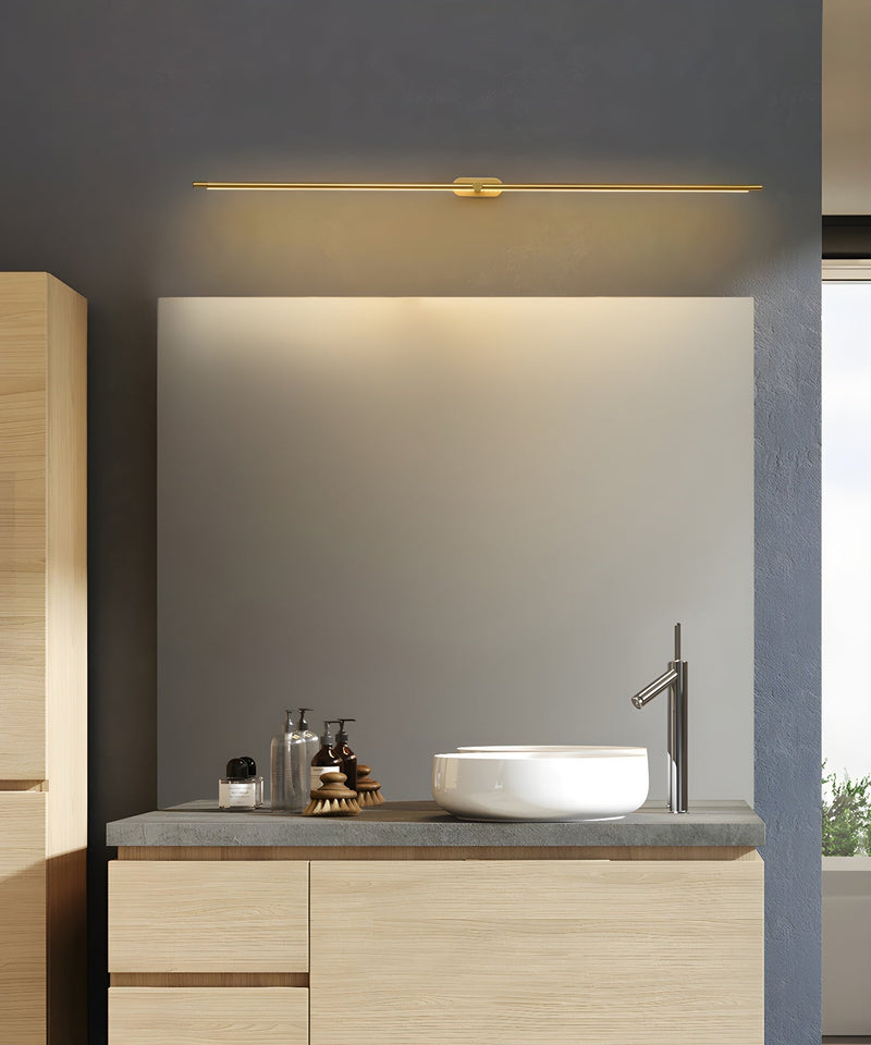 Slim Linear LED Wall Lamp for Mirrors, Hallways and Bathrooms