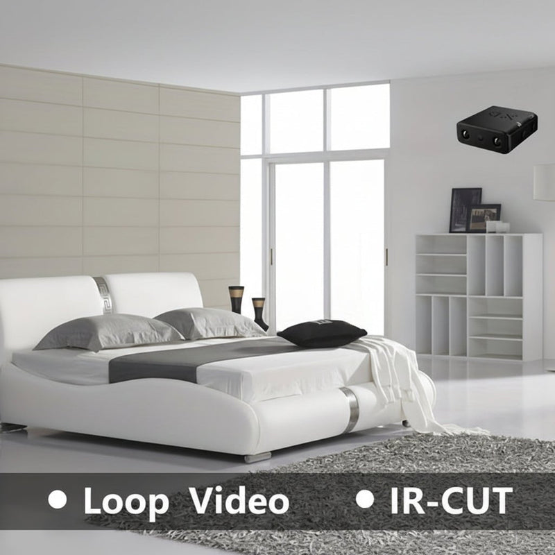 Full HD Mini Security Camera with Night Vision & Motion Detection