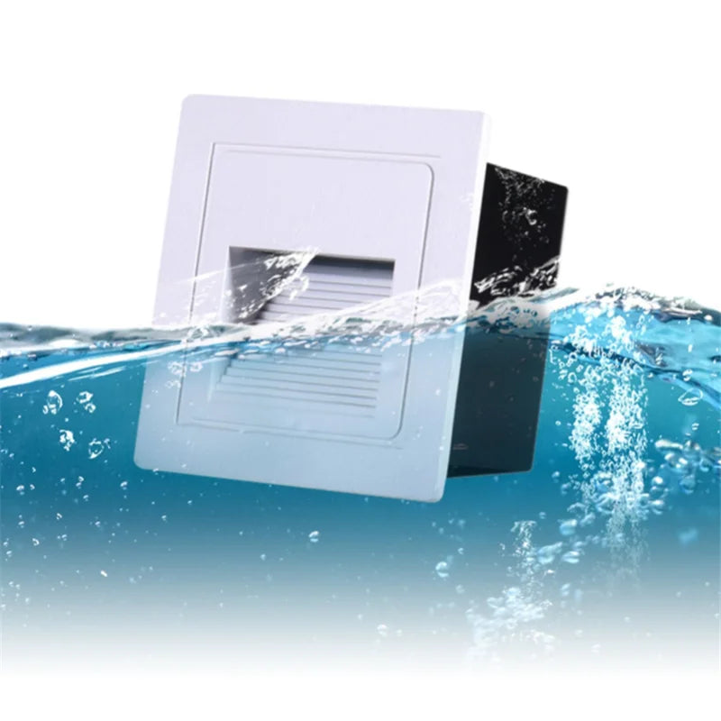 Waterproof Recessed LED Stair & Pathway Light