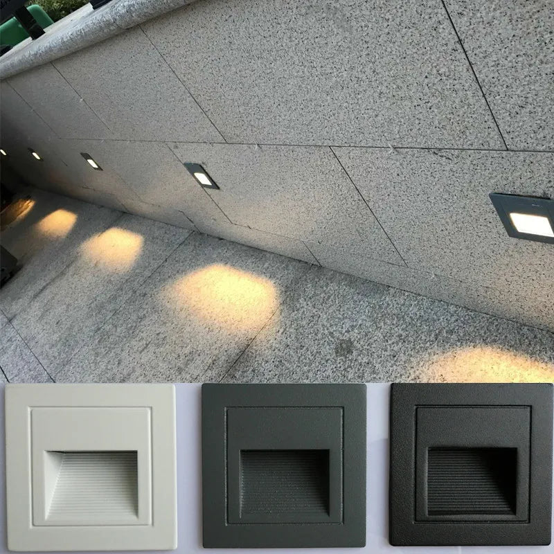 Waterproof Recessed LED Stair & Pathway Light