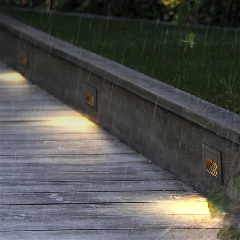 Waterproof Recessed LED Stair & Pathway Light