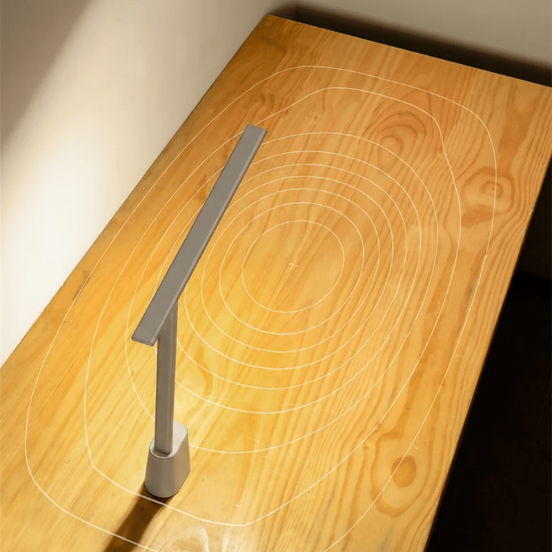 Foldable LED Desk Lamp with Dimmable USB-Powered Lighting