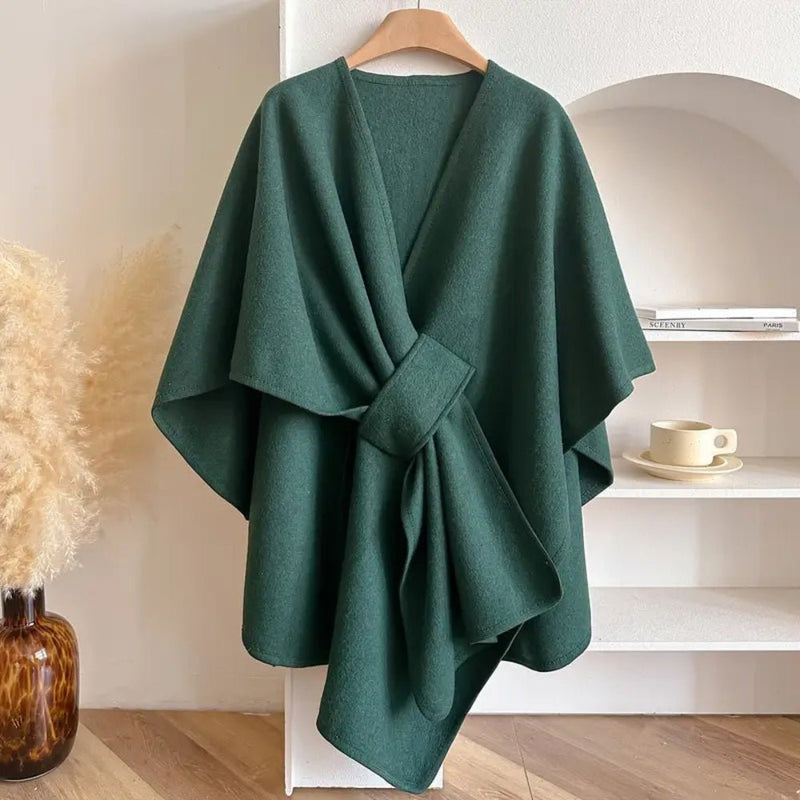 WINDWRAP – Poncho-écharpe-manteau luxueux pour toutes les saisons