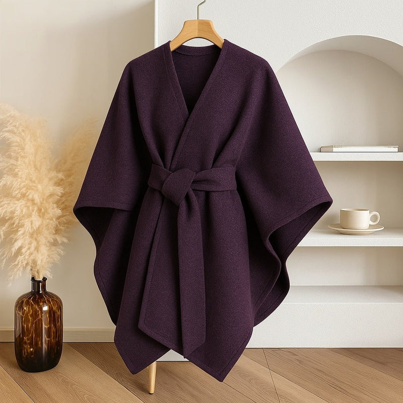 WINDWRAP – Poncho-écharpe-manteau luxueux pour toutes les saisons