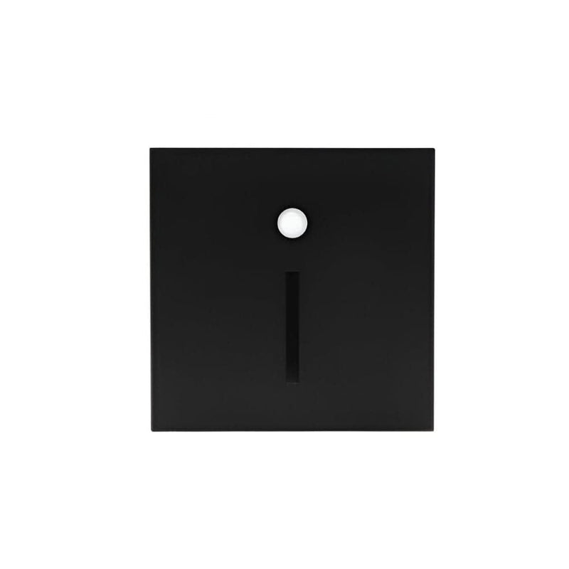 Stair Light with LED and Motion Sensor in a Square Wall Fitting