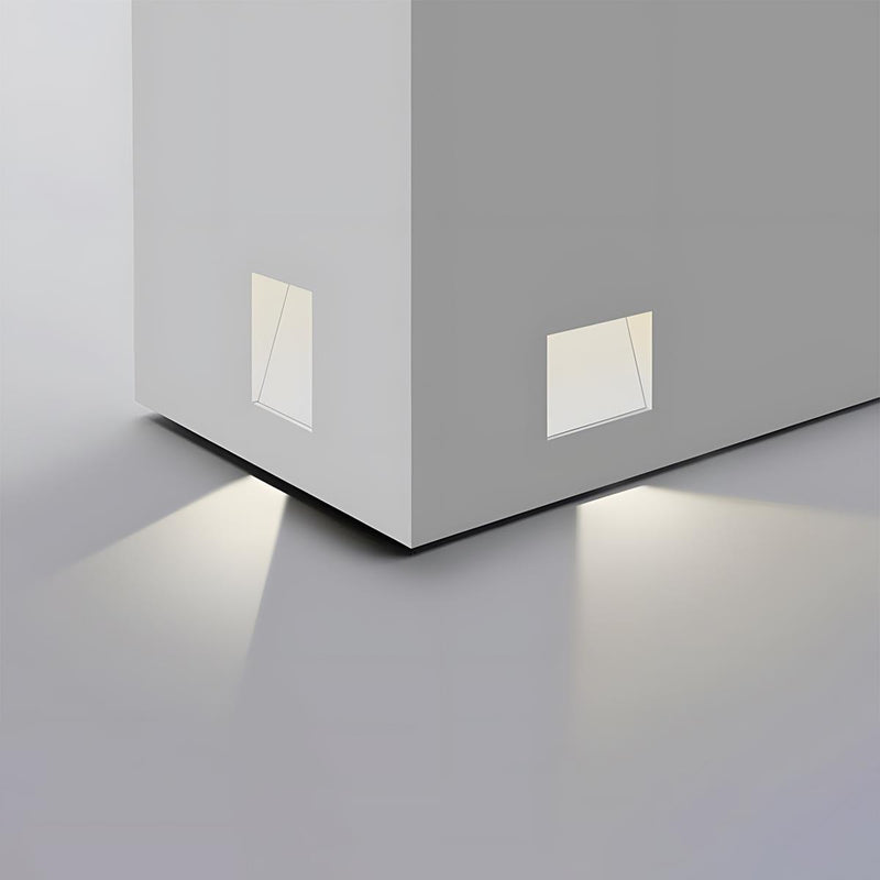Stair Light with Recessed LED and Optional Motion Sensor