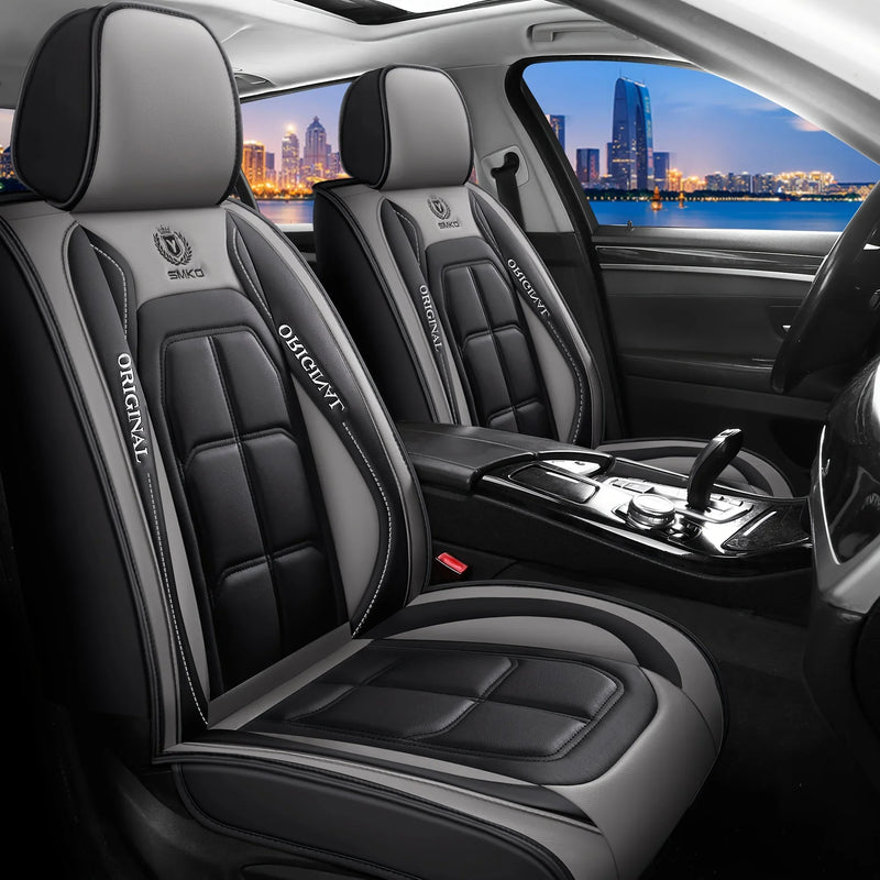 Universal Faux Leather Car Seat Cover for Everyday Protection
