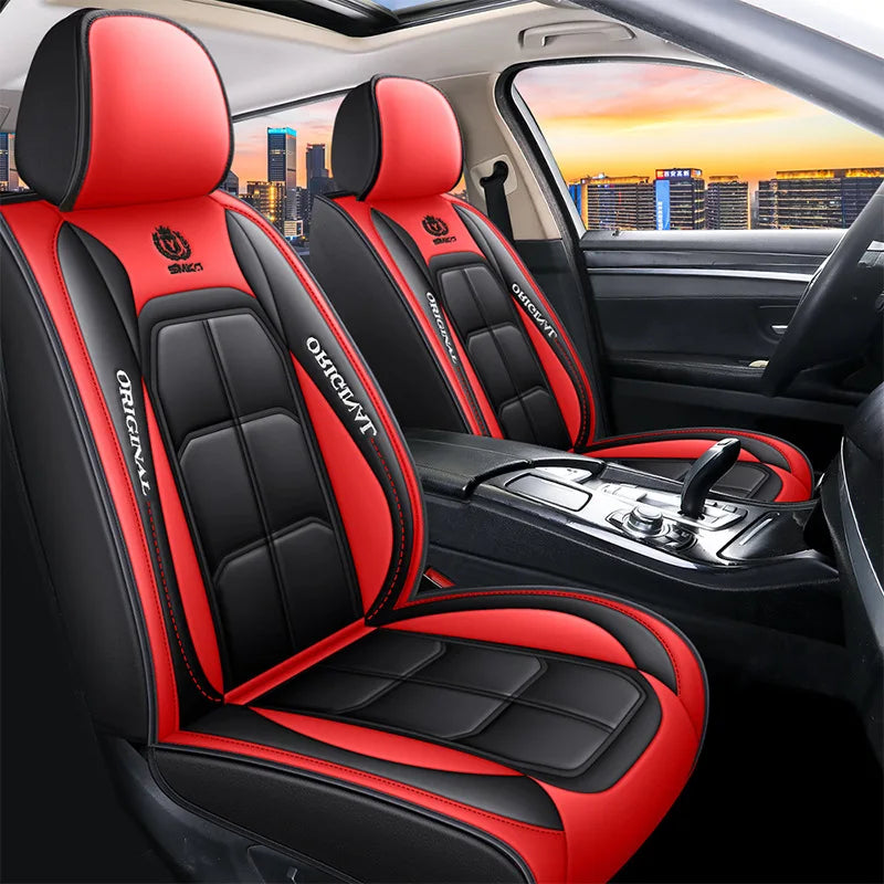 Universal Faux Leather Car Seat Cover for Everyday Protection