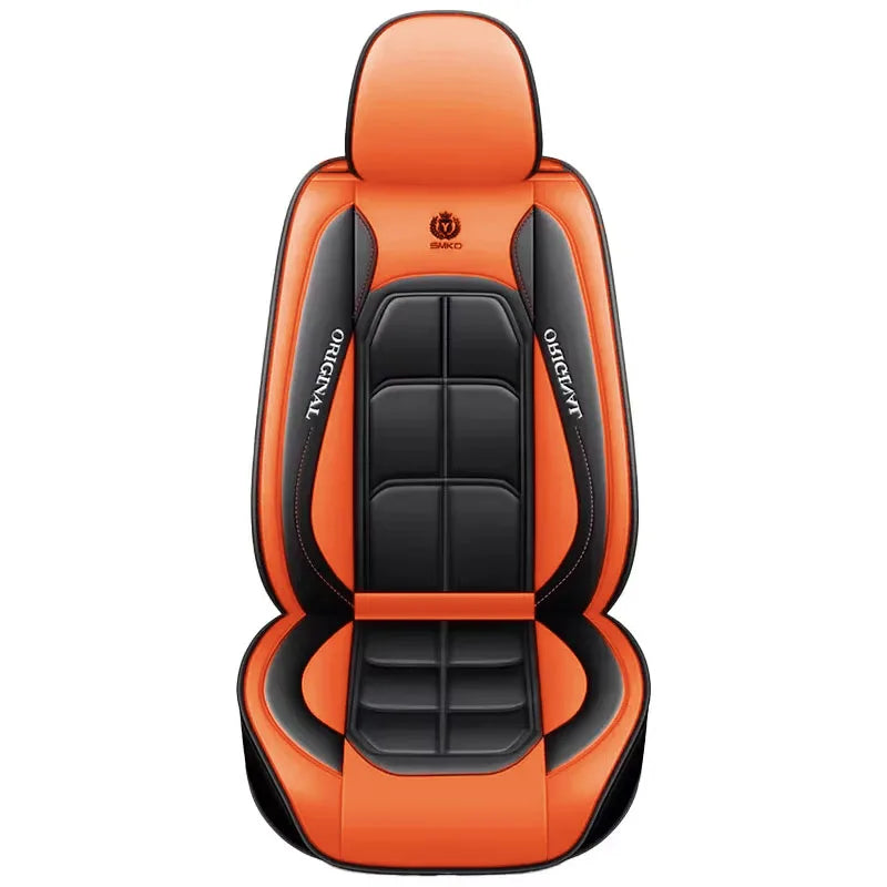 Universal Faux Leather Car Seat Cover for Everyday Protection