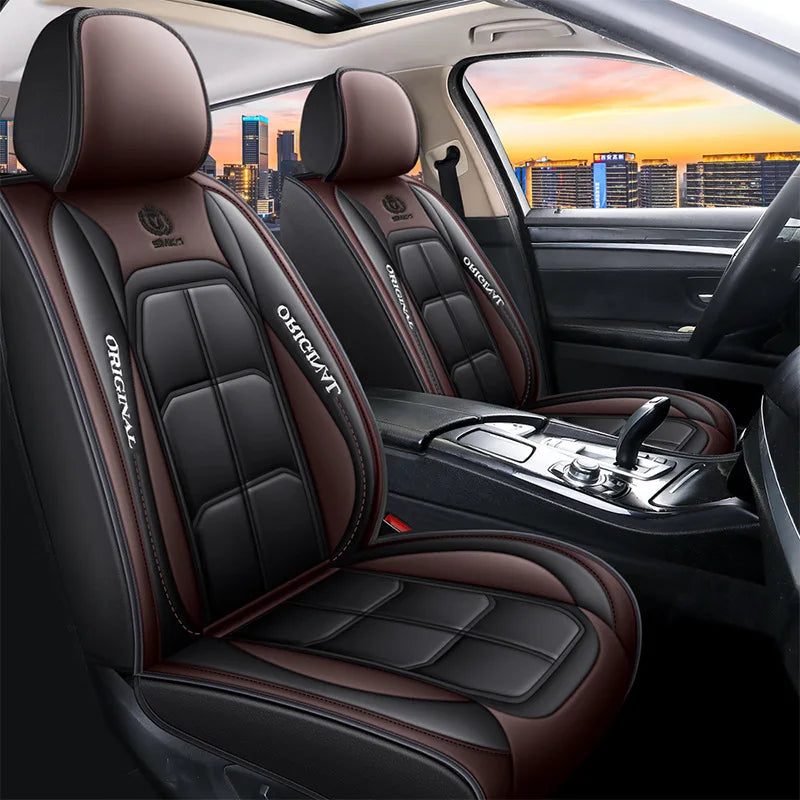 Universal Faux Leather Car Seat Cover for Everyday Protection