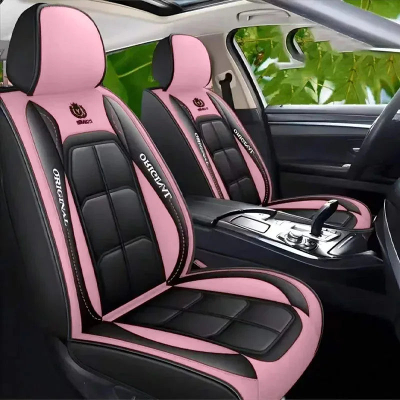 Universal Faux Leather Car Seat Cover for Everyday Protection