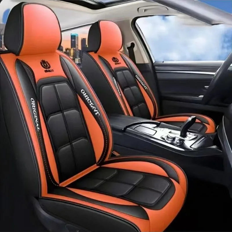 Universal Faux Leather Car Seat Cover for Everyday Protection