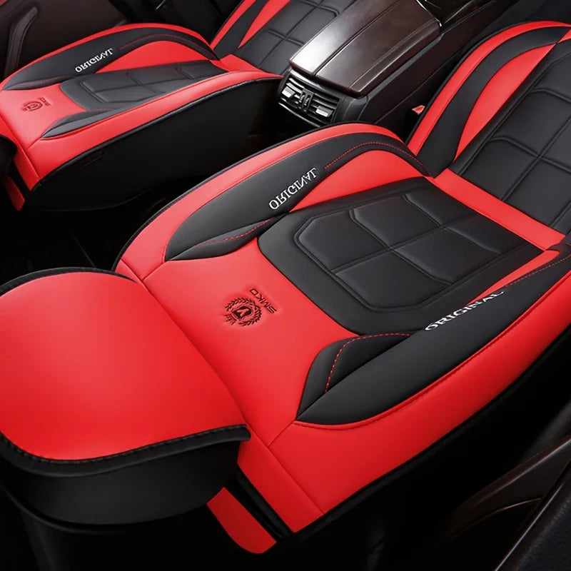 Universal Faux Leather Car Seat Cover for Everyday Protection