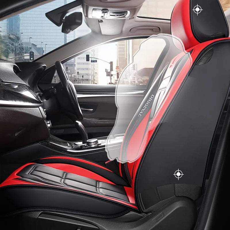 Universal Faux Leather Car Seat Cover for Everyday Protection