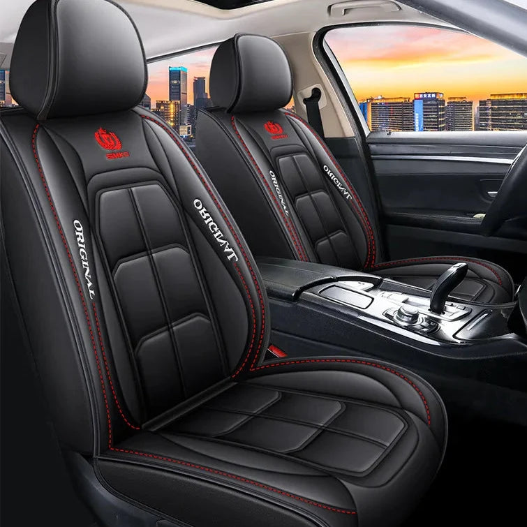 Universal Faux Leather Car Seat Cover for Everyday Protection