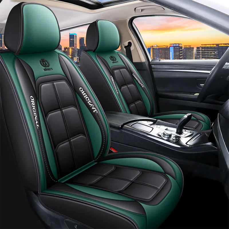 Universal Faux Leather Car Seat Cover for Everyday Protection