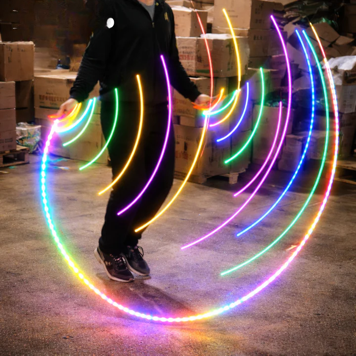 LED Skipping Rope with Adjustable Length