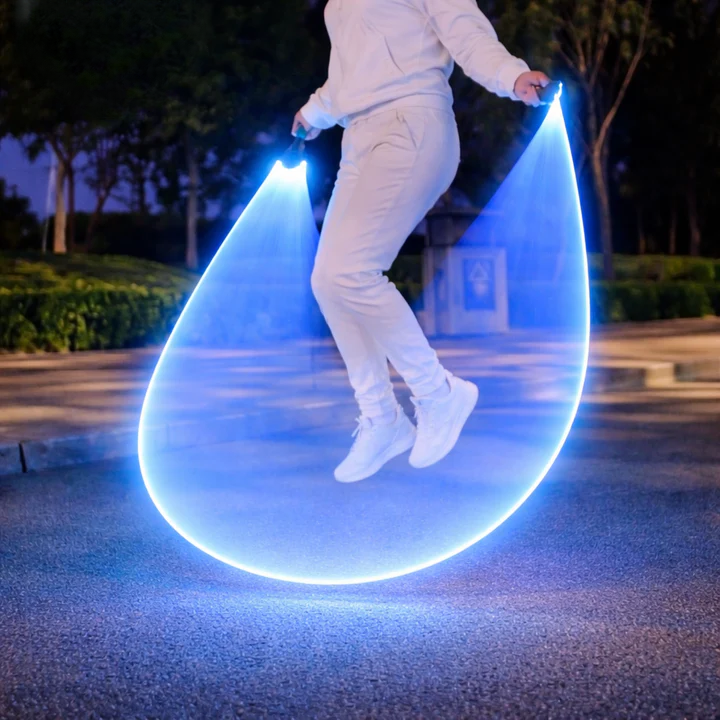 LED Skipping Rope with Adjustable Length