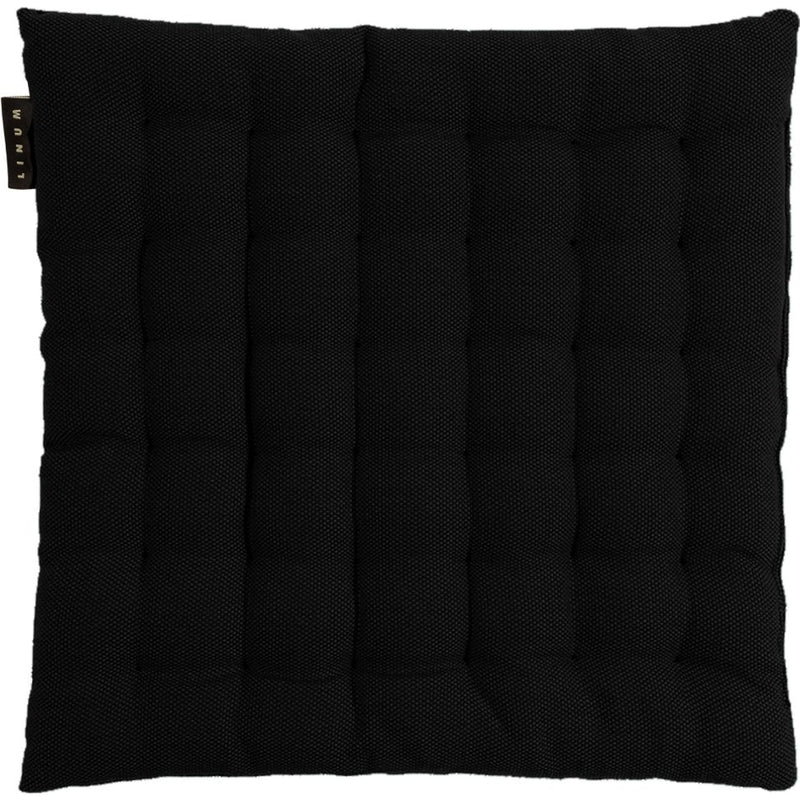Quilted Cotton Chair Cushion with Textured Square Stitching