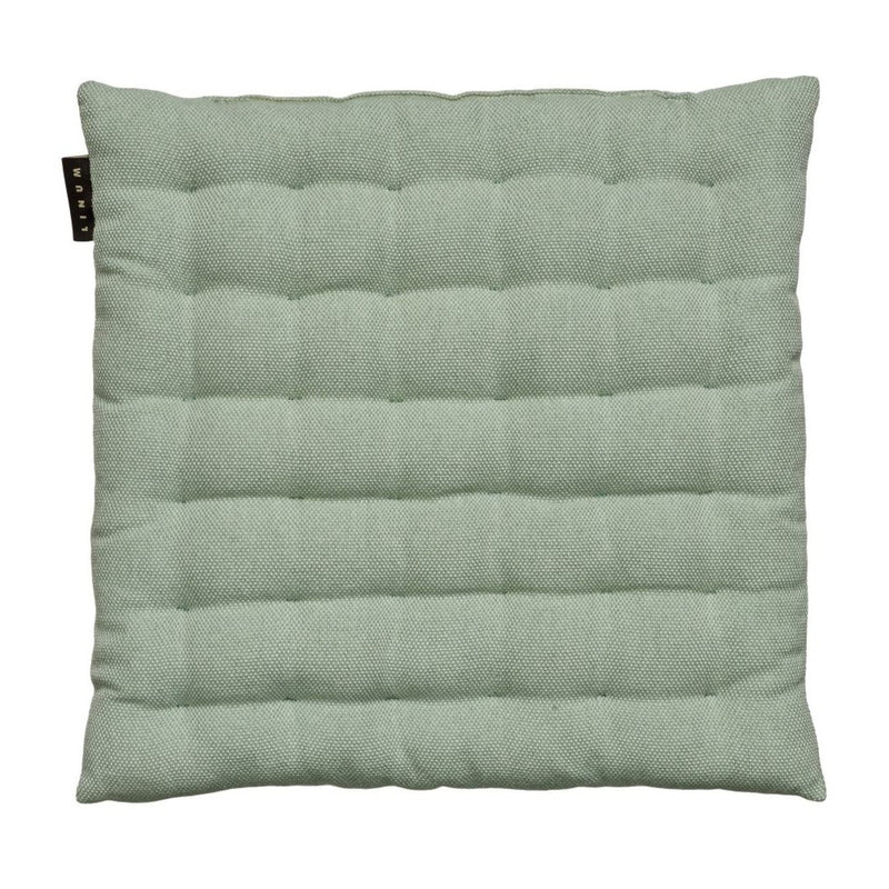 Quilted Cotton Chair Cushion with Textured Square Stitching