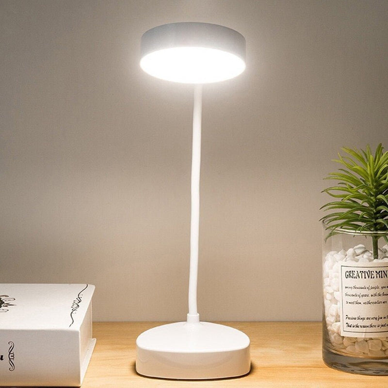 Modern Adjustable LED Desk Lamp – Dimmable Light with Flexible Neck and USB Connection