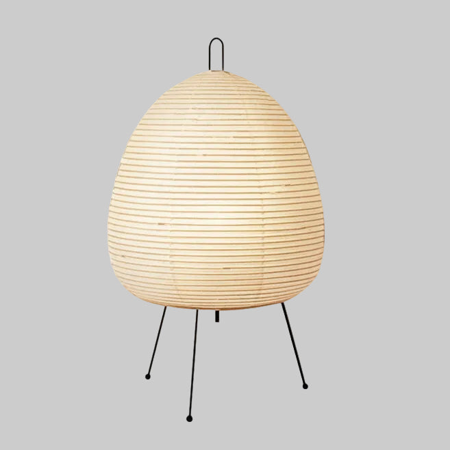 Japanese Rice Paper Table Lamp with Soft Ambient Glow