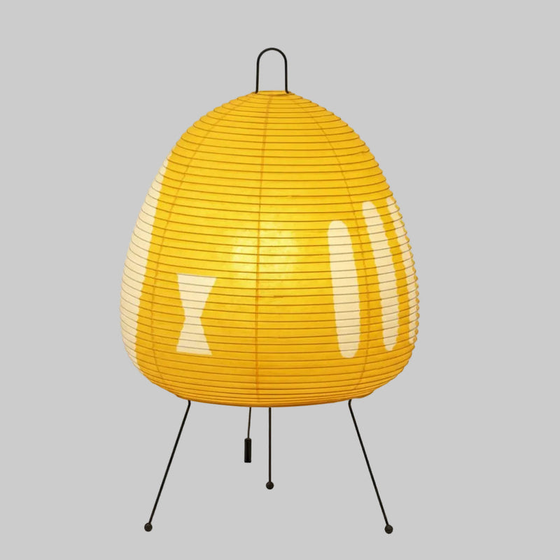 Japanese Rice Paper Table Lamp with Soft Ambient Glow