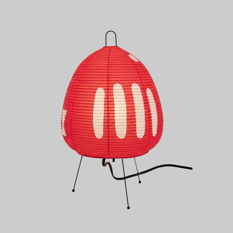 Japanese Rice Paper Table Lamp with Soft Ambient Glow