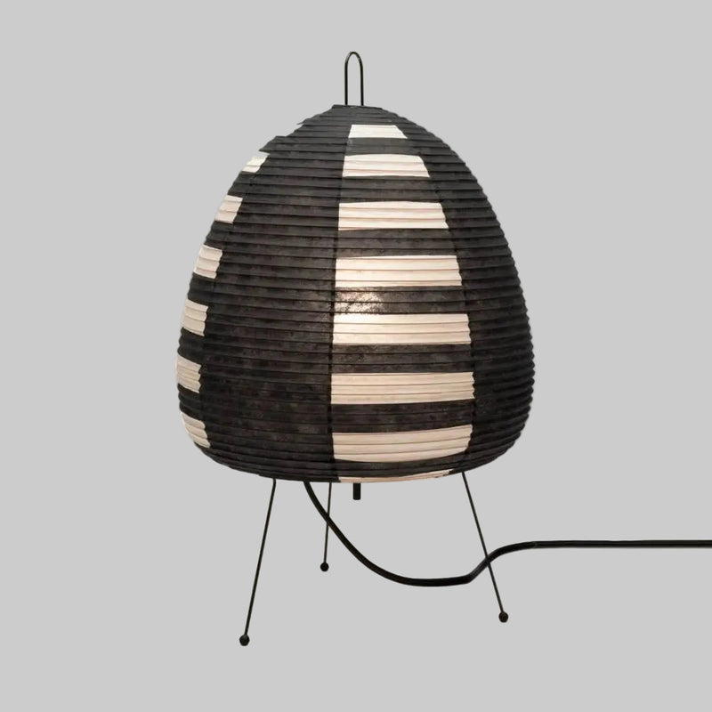 Japanese Rice Paper Table Lamp with Soft Ambient Glow