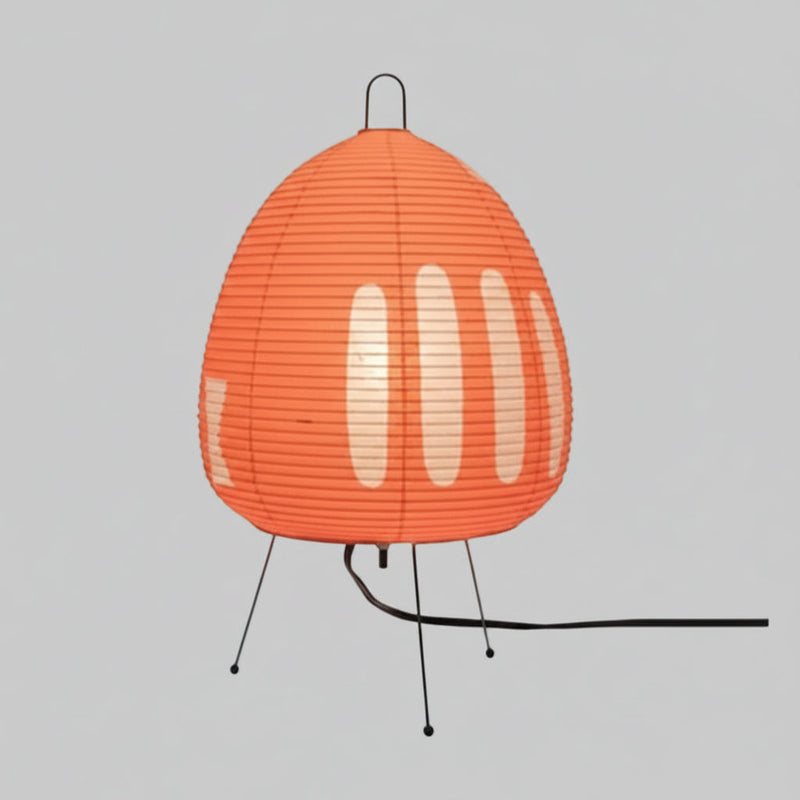Japanese Rice Paper Table Lamp with Soft Ambient Glow