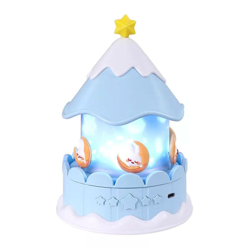 Star Projector Night Light with Music and 12 Projection Themes