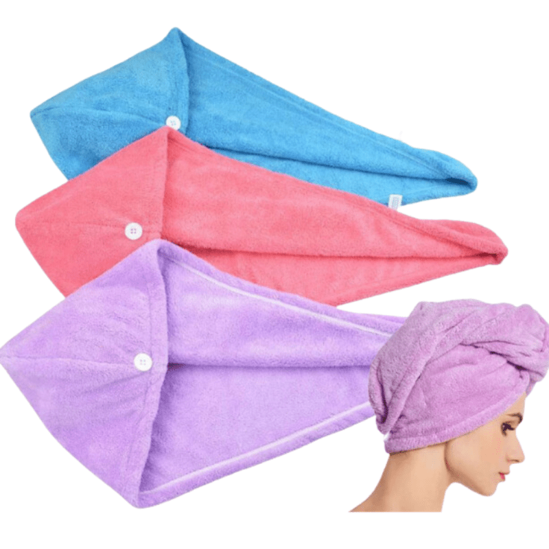 Microfibre Hair Towel for Women – Quick and Comfortable Drying