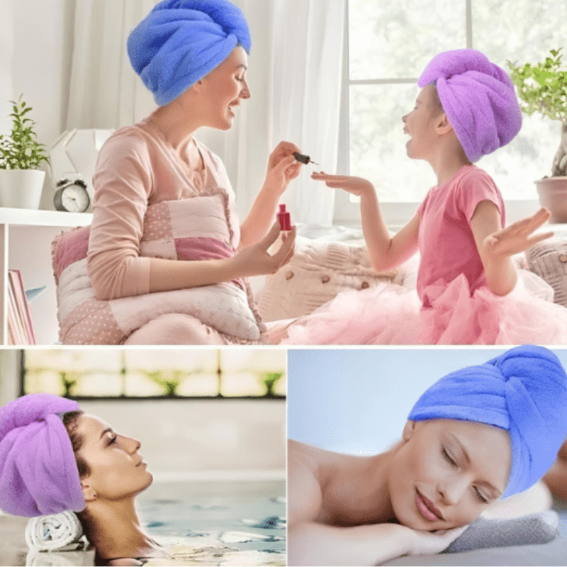 Microfibre Hair Towel for Women – Quick and Comfortable Drying