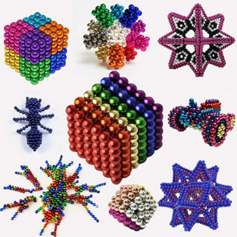 Magnetic Building Balls Set for Creative Construction and STEM Learning
