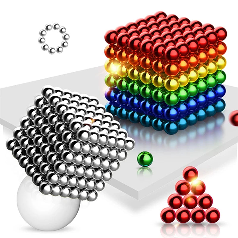 Magnetic Building Balls Set for Creative Construction and STEM Learning
