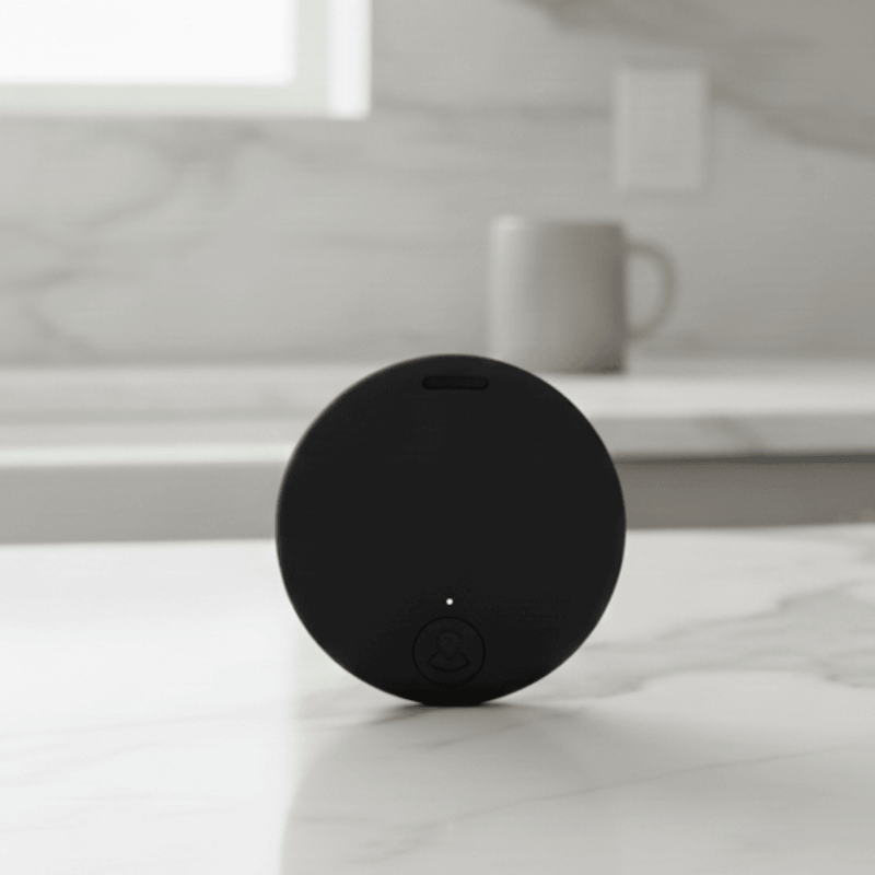 Mini Magnetic Bluetooth Tracker with Anti-Loss Alerts & Smartphone Connectivity