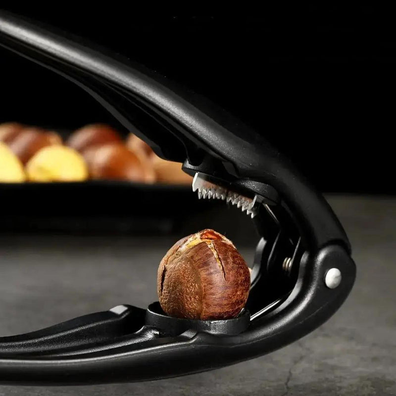 Chestnut Cutter with Stainless Steel Blades and Textured Hand Grip