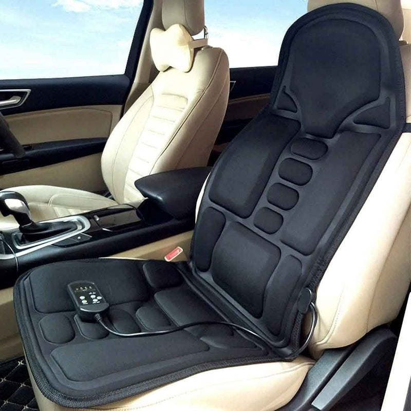 Eight-Mode Vibration Massage Seat Cushion with Heat for Home and Car